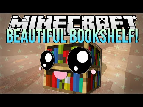 BEAUTIFUL BOOKSHELF | Minecraft: Hide N Seek Minigame! Video