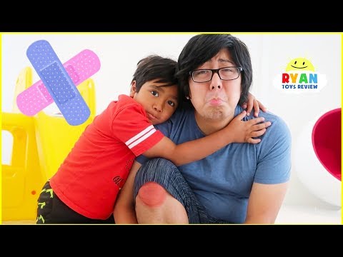 Ryan Sings The Boo Boo Kids Songs and Pretend Play Nursery Rhymes!!!