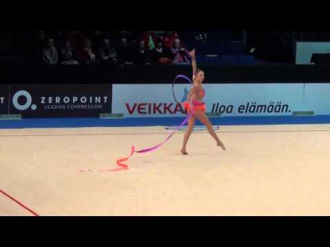 Sakura Hayakawa JPN ribbon Espoo World Cup 2016