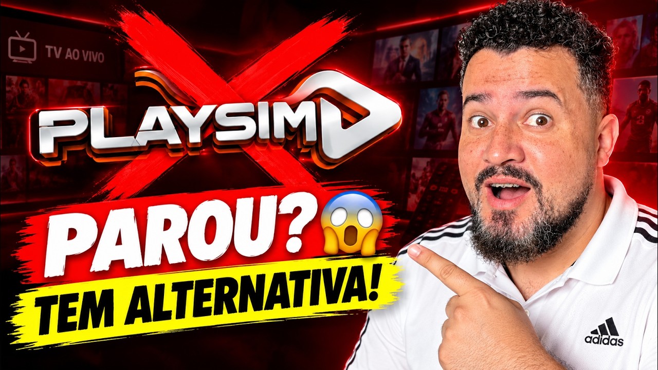 🚨 PLAY SIM PAROU DE FUNCIONAR? VEJA ESSA ALTERNATIVA!
