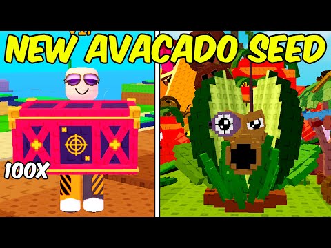 I OPENED 100 OUTLAW PLANT CRATES To Get The SECRET AVACADO SEED in Plants vs Brainrots