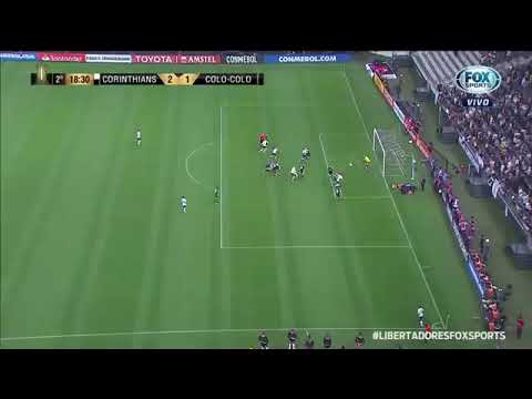 CORINTHIANS 2 X 1 COLO COLO, GOL DE ROGER