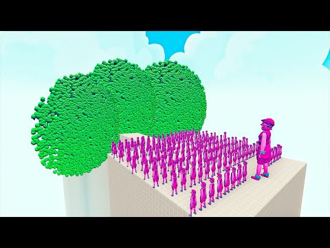 100x MOMMYS LONG LEGS + 1x GIANT vs EVERY GODS - Totally Accurate Battle Simulator TABS