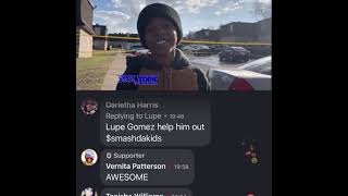 Smash was covering a shooting call on Ledbetter in Dallas, Texas and spoke to a young man.