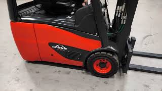 Linde E 16 C - 02 three-wheel forklift | Image 4 - Machineryline