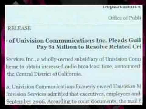 SuperXclusivo 7/27/10 - Culpable de "Payola" a Univisión Radio