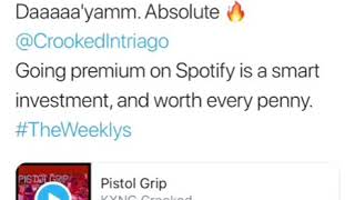 MORE BARS FOR MY CROOKS CORNER FAMILY!! WEEK THREE “PISTOLGRIP” 💯