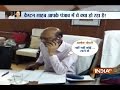 Caught on Camera: Punjab minister Aruna Chaudhary being helped by her husband in the office