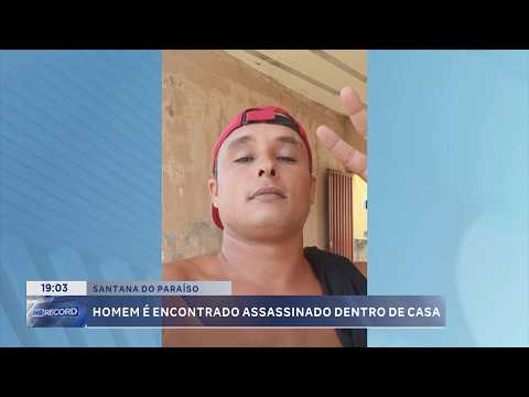 Santana do Paraíso: Homicídio: homem achado morto a facadas em casa.