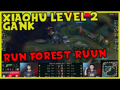 RNG Xiaohu Level 2 Ganked In LPL Game By V5Karsa V5 vs RNG