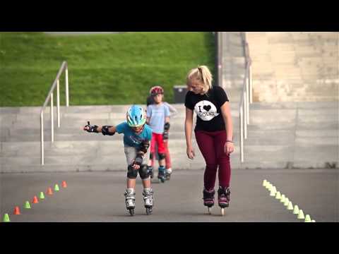 Nauka freestyle slalomu na rolkach - I Love Rolki Warszawa