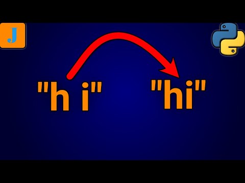 Python Remove Spaces In A Given String