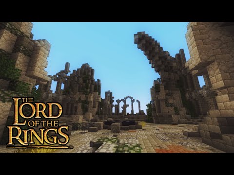 ULTIMATE ASMR: Exploring Minecraft Middle Earth - Bree & Weathertop