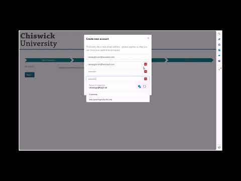 Sponsor 04 How applicants create their accounts on Wozzad