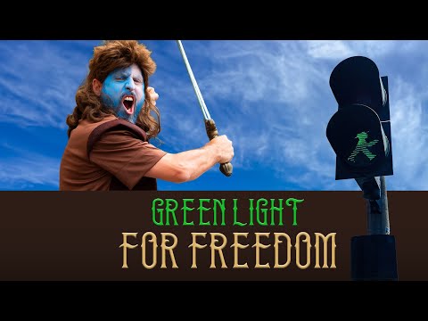 Green Light for Freedom! William Wallace in real life #freedom