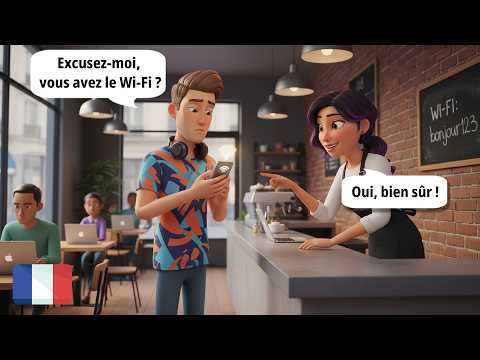 20 Minutes of Real-Life French Conversations (A1–A2) | At the Café