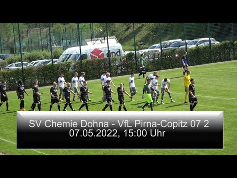 07.05.2022 SV Chemie Dohna - VfL Pirna-Copitz 07  2 (Endstand: 4 : 1]
