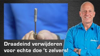 Hoe verwijder je een afgebroken draadeind? - Rintje Ritsma laat &#39;t zien | Datona.nl
