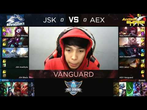 Pro Gaming Series 2017 Summer Split Week 1 Day 2 - JSK vs AEX