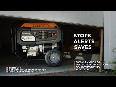 Generac GP6500 COsense (w/ Cord) (76722) in Lowell, Michigan - Video 1