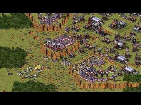 Red alert 2 - Yuri's Revenge - Extra hard AI - Random - KFC map