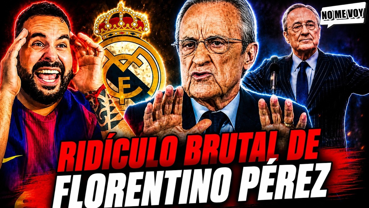 FLORENTINO PÉREZ ENLOQUECE y HACE el MAYOR RIDÍCULO de la HISTORIA ¡Y CONVOCA ELECCIONES!