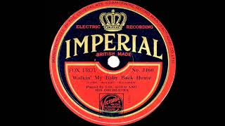 1931 Lou Gold - Walkin’ My Baby Back Home (The Merry Makers, vocal)