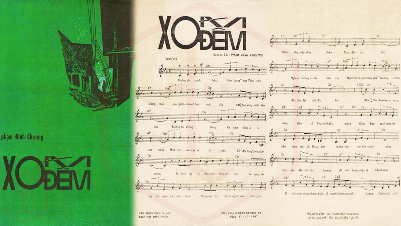 Tờ Nhạc Xưa Trước 1975