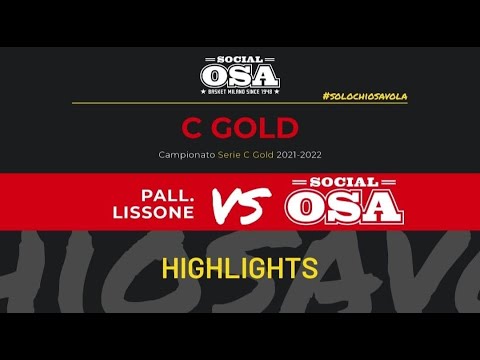 APL Lissone - SocialOsa Basket Highlights 2021.10.30