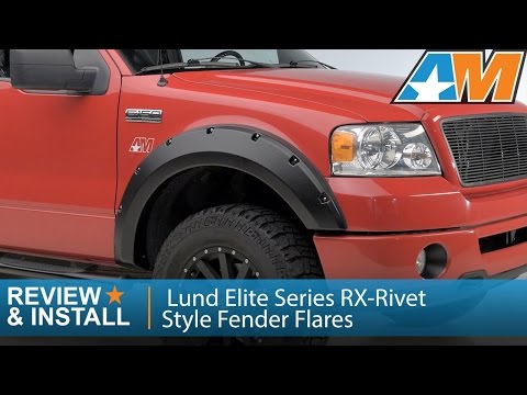 2004-2008 F-150 Lund Elite Series RX-Rivet Style Fender Flares Review & Install