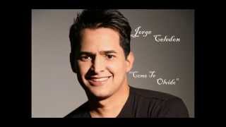 Video thumbnail of "Como Te Olvido Jorge Celedon"