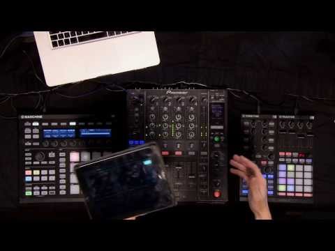 Orion DJ/Live setup - Osa #4/4 - iPad, Twitter, R26