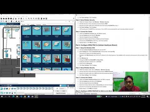 3.3.2.7 Packet Tracer - WEP WPA2 PSK WPA2 RADIUS