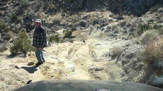 preview picture of video 'Anza-Borrego Heart Attack Hill ~ Going Down? - My Turn ~ Dash Cam View'