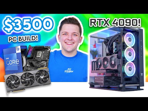 Insane $3500 Open-Frame RTX 4090 Gaming PC Build!