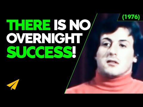 Young Sylvester Stallone | I Used to BE UNSUCCESSFUL... I'm NOT GOING BACK! | 1976 Interview
