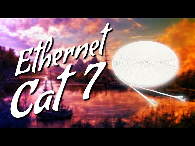 Vídeo relacionado con Amazon Basics Cable para internet Ethernet Gigabit de banda ancha RJ45 Cat 7, 6 m, Paquete de 1, Blanco