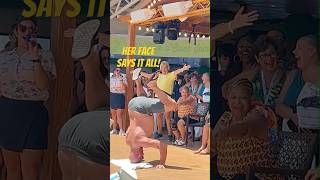 Quite Impressive if you ask me! #dancing #cruiseship #cruiselife #cruise #funny