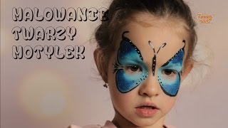 Malowanie twarzy Motylek ???? | Butterfly Face Painting & Makeup for Kids