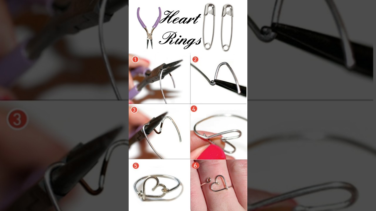 DIY Homemade Rings😍🥰/how to make rings at home#rings #handmadejwellery  #diyrings