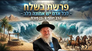 פרשת בשלח - לכל אדם יש אמונה בלב - הרב יוסף צ. בן פורת - תשפ"ו (הרב יוסף צבי בן פורת) - התמונה מוצגת ישירות מתוך אתר האינטרנט יוטיוב. זכויות היוצרים בתמונה שייכות ליוצרה. קישור קרדיט למקור התוכן נמצא בתוך דף הסרטון