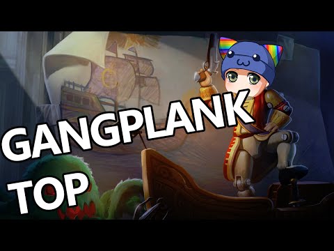 League of Legends - Gangplank Top - Full Game Raging With Sykkuno