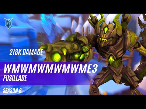218K DAMAGE WMWMWMWMWME3 DROGOZ PALADINS COMPETITIVE (SEASON 6) FUSILLADE