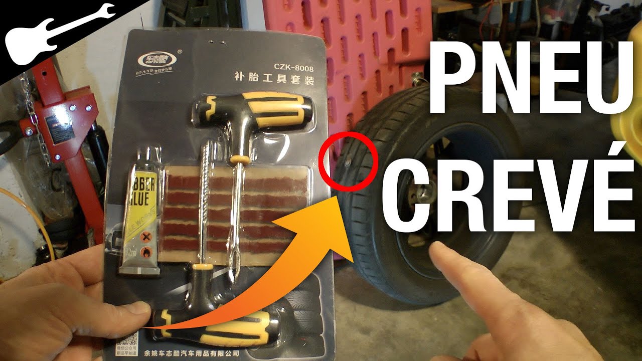 Comment RÉPARER un Pneu Crevé (presque sans FAILs) ✅