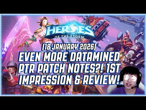 (18 January 2026) EVEN MORE DATAMINED PTR PATCH NOTES?! 1ST IMPRESSION & REVIEW!
