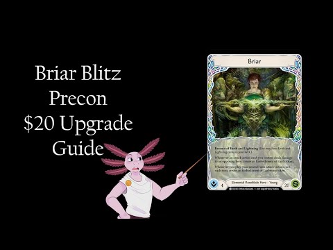An Axolotl's $20 guide to upgrading the Briar Blitz Deck