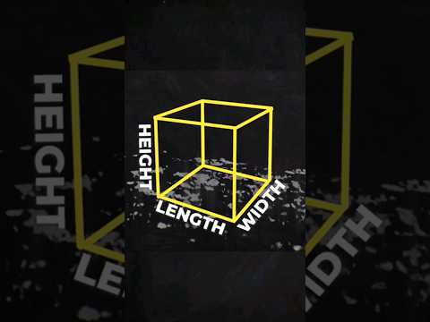 Dimensions explained simply. #physics #space #science #cosmoknowledge