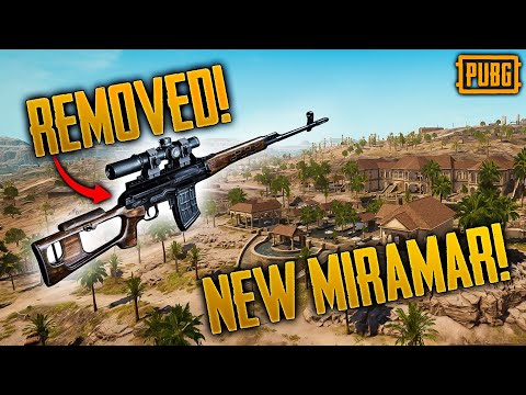 NEW DRAGUNOV REMOVED FROM NEW MIRAMAR?! - PUBG