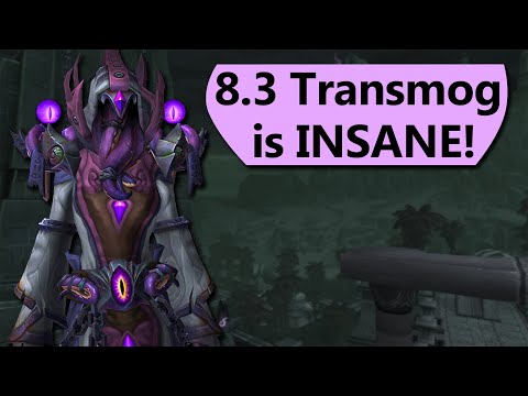 8.3 Raid Sets and Weapon Appearances! WoW 8.3 Transmog Preview
