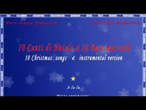 Voci Senza Frontiere, Rodaviva Ensemble - 10 canti di Natale e 10 basi musicali